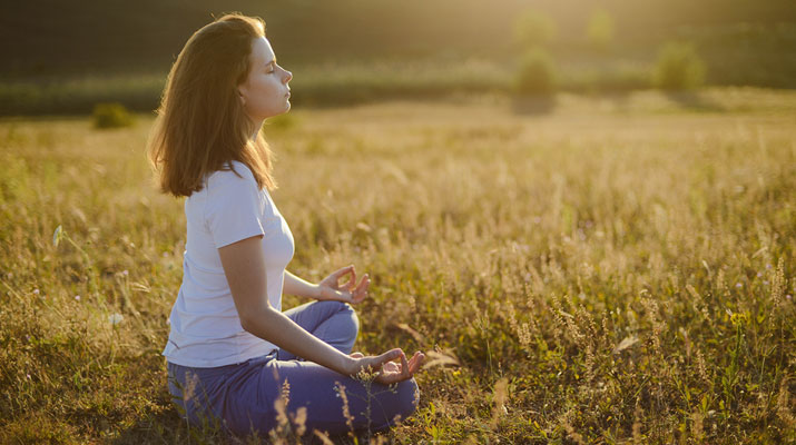 Il respiro consapevole nella meditazione